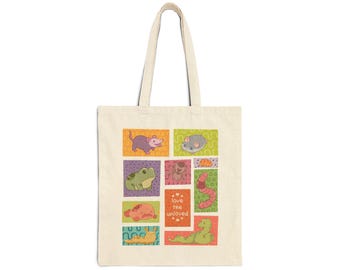 Love The Unloved | Canvas Tote Bag | fields & fables