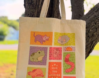 Love The Unloved | Canvas Tote Bag | fields & fables