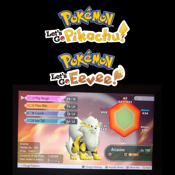 Huge Bundle Complete Shiny Dex 153 Pokemon Lets Go Pikachu Nintendo Switch Cheap Pokémon Lets Go Eevee