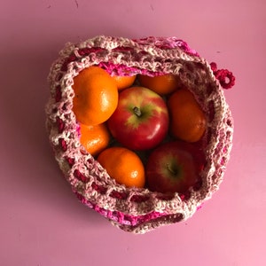 Crochet shopping bag