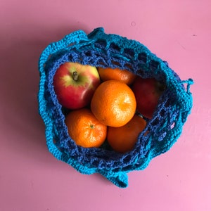 Crochet shopping bag