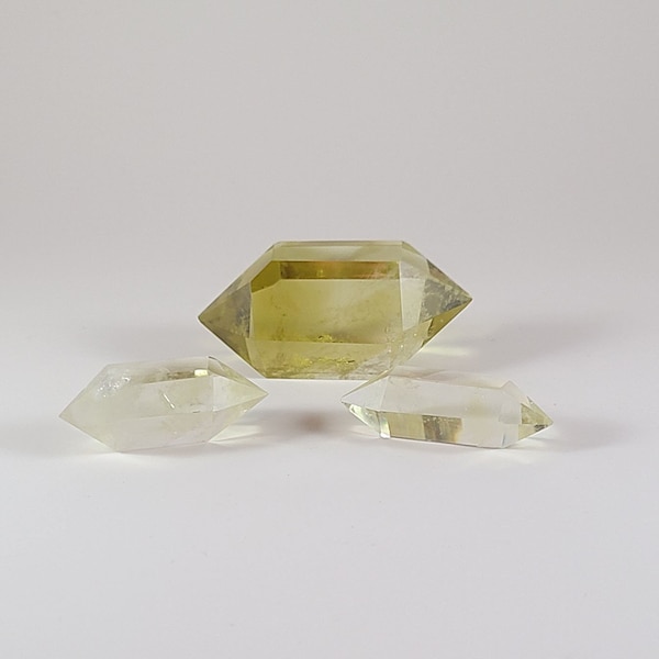 Double Terminated Citrine ~ Natural Citrine ~ Polished Citrine ~ Natural Gemstone Specimen ~ Crystals ~ Healing Stones ~ Chakra Crystals