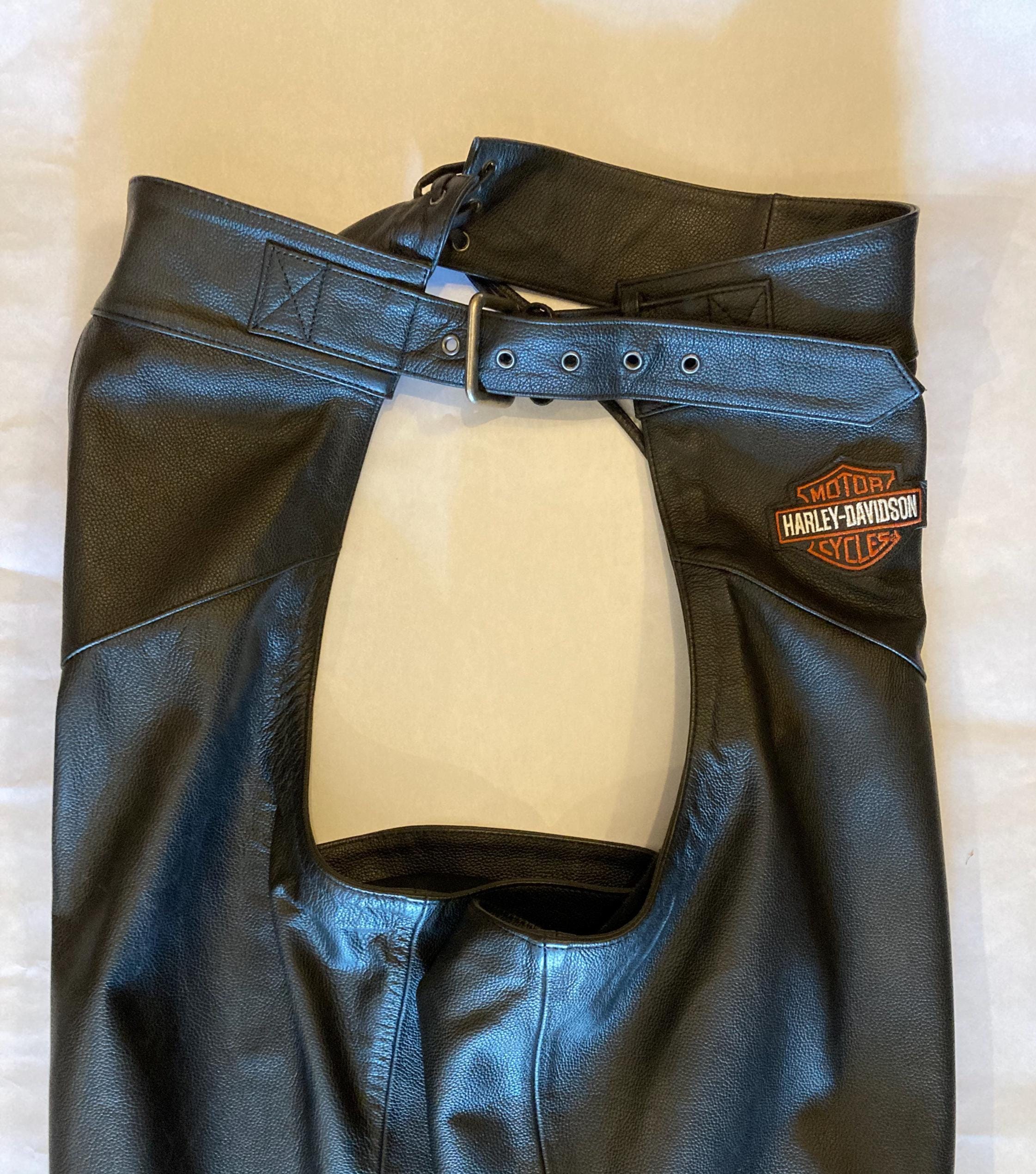 Harley Davidson Leather Chaps - Etsy