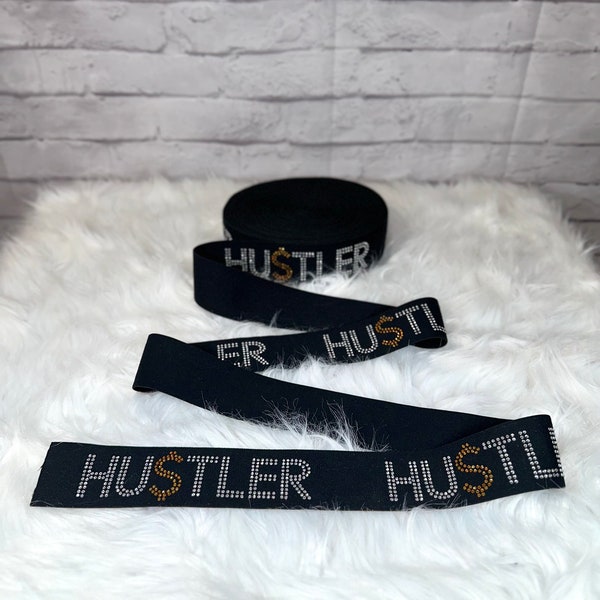 Hustler Elastic Band Waist Band Trims Jacquard Elastic Headbands Baby Clothes Colored Elastic Belt Elastic Wide Elastic Sweat Sets