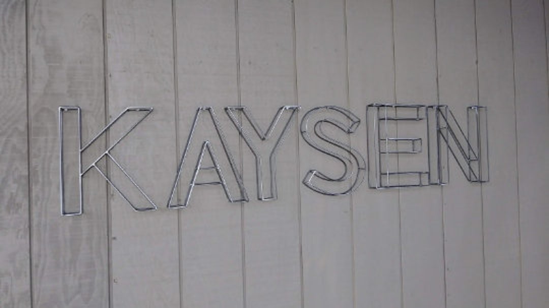 Large Wire Wall Letters 15 Tall 3 Dimensional Etsy