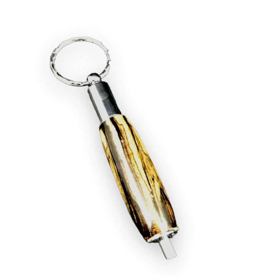 Whiskey Barrel Cigar Punch Keyring Etsy