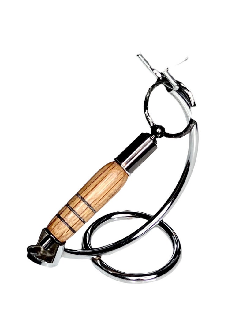 Whiskey Barrel Cigar Punch Keyring Etsy