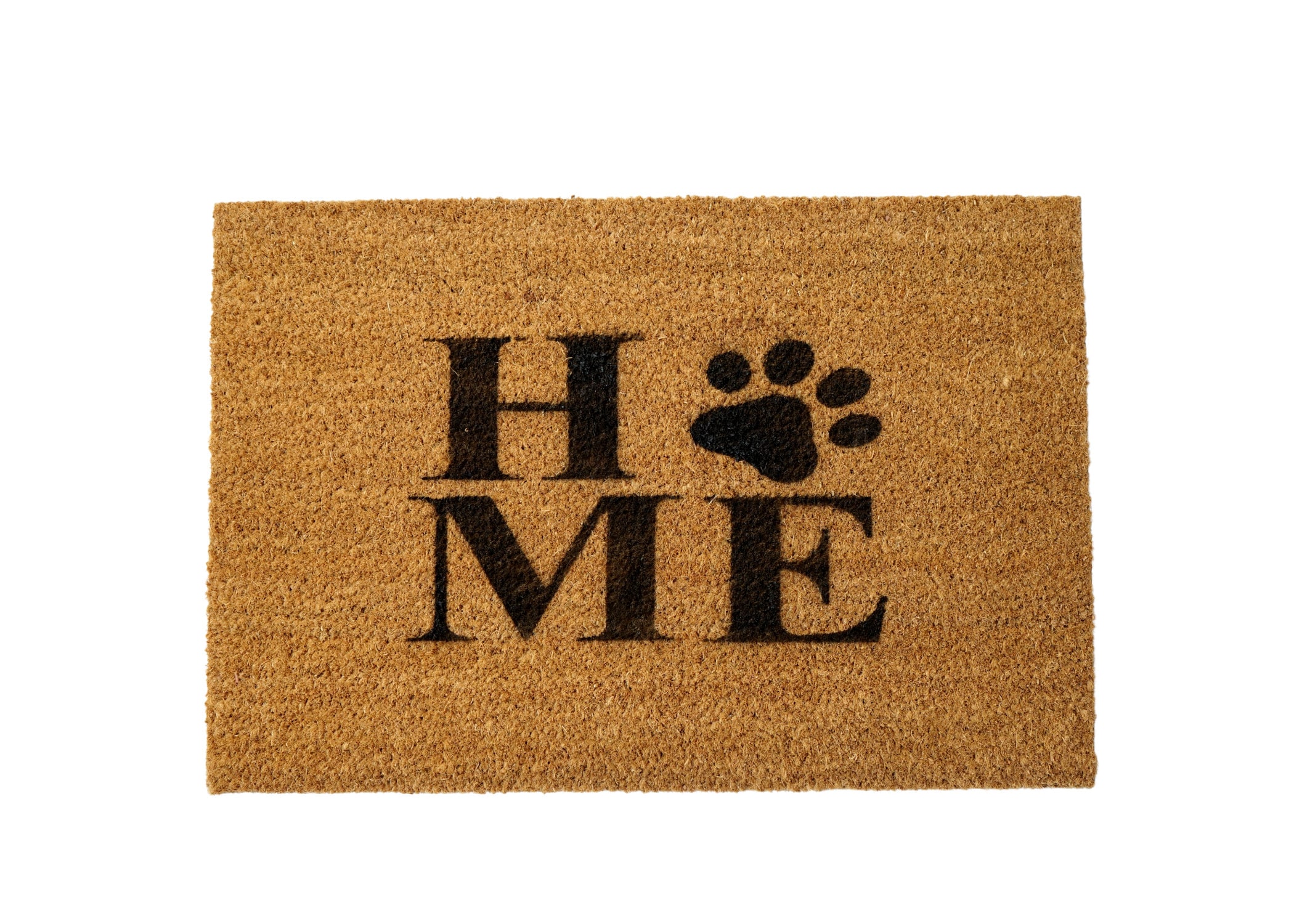 Home paw print Door Mat Etsy