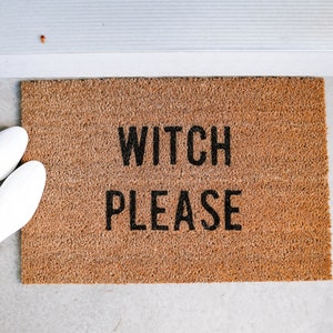 Satanic Decor Halloween Decor Witch Decor Doormat College Dorm