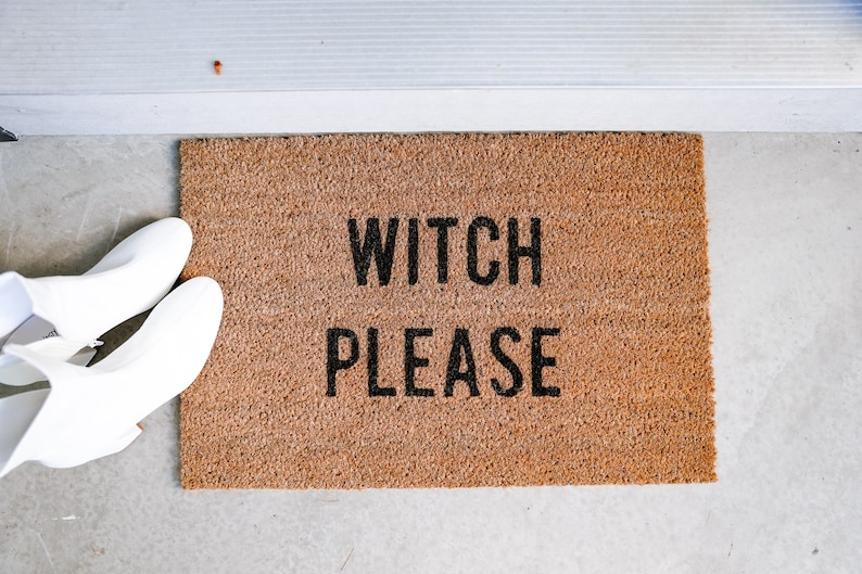 Witch Please Welcome Door Mat image 1