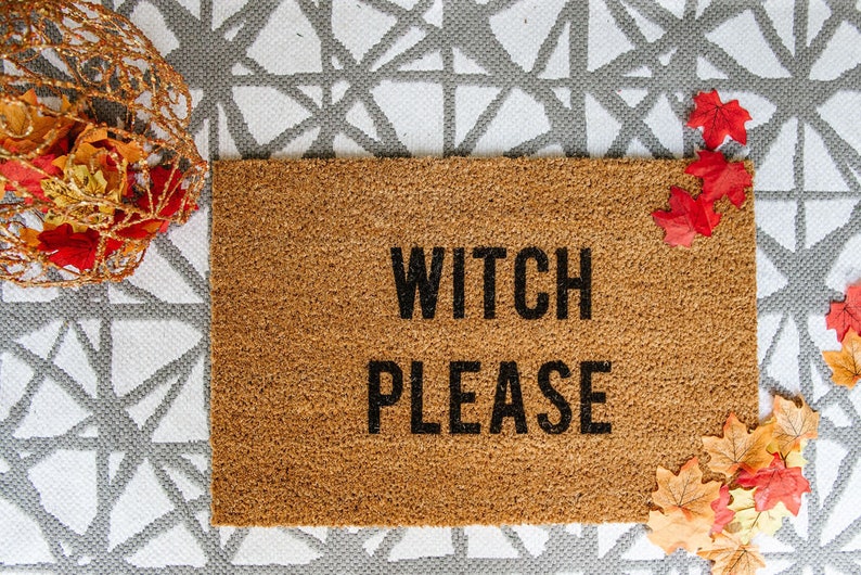 Witch Please Welcome Door Mat image 2