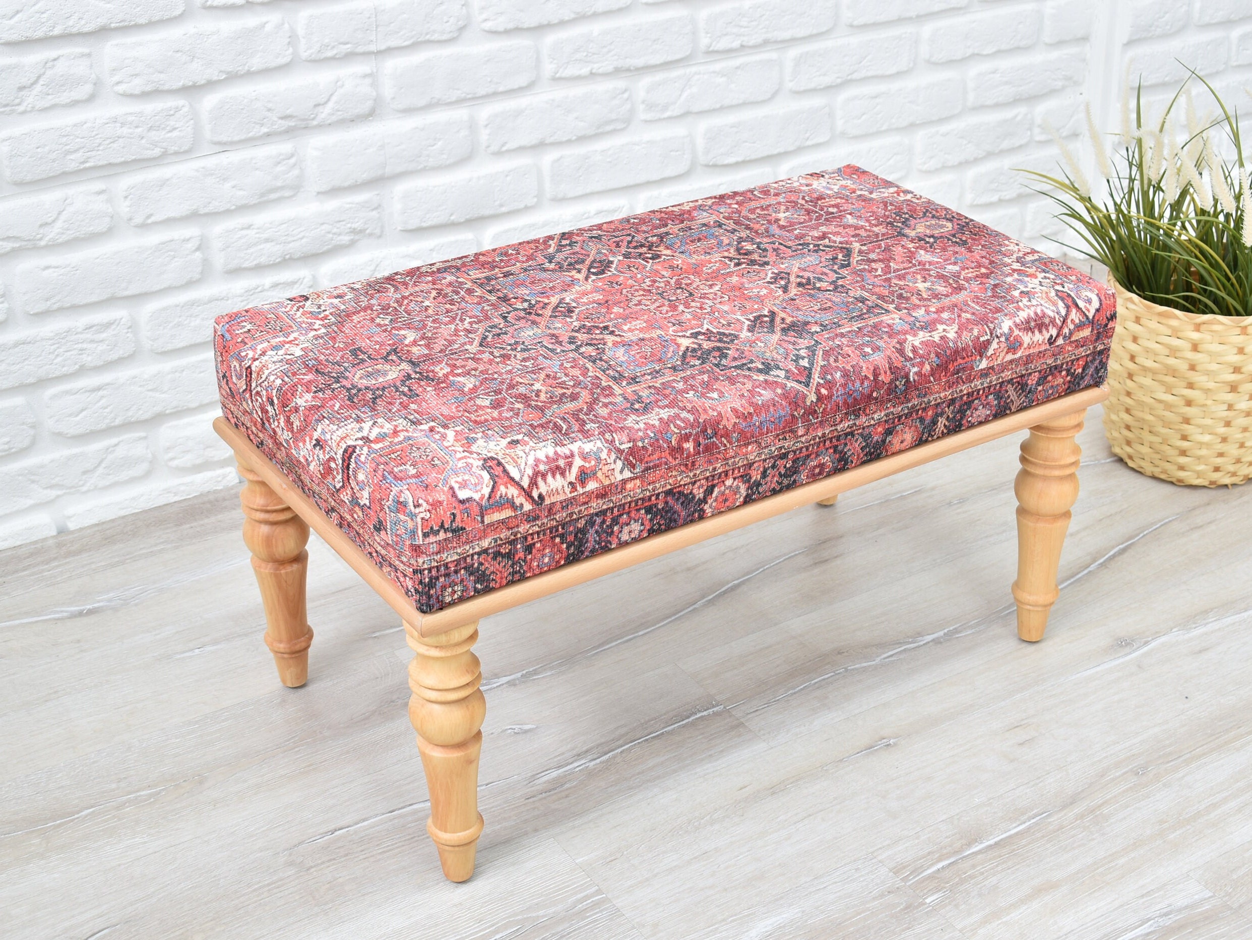 36 inch 2024 upholstered bench