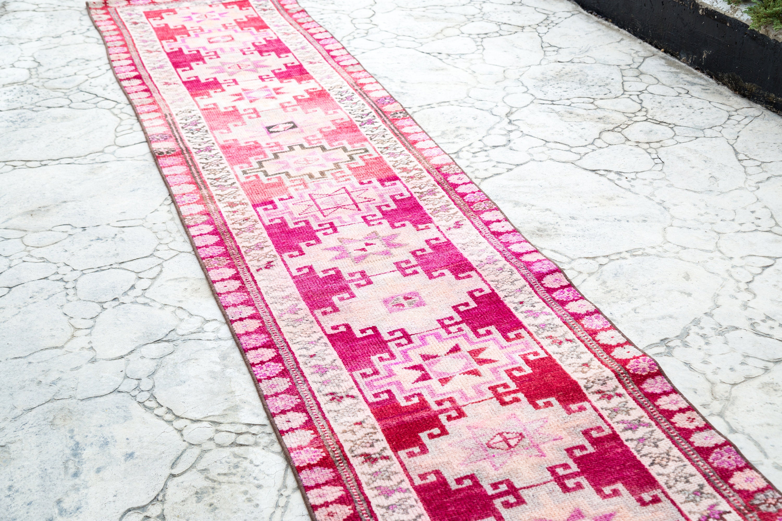 Handmade Runner Rug 2.6 X 12.5 Feet Antique Long Runner Rug | Etsy