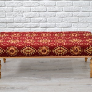 EXCLUSIVE TURKISH BENCH / Wood Work Bench / Handmade Furniture / Long