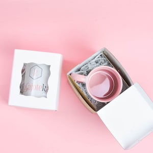 CAJA 20 SET TAZAS/ bianco o kraft