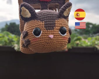 Cat Bus amigurumi pattern (Spanish and English)