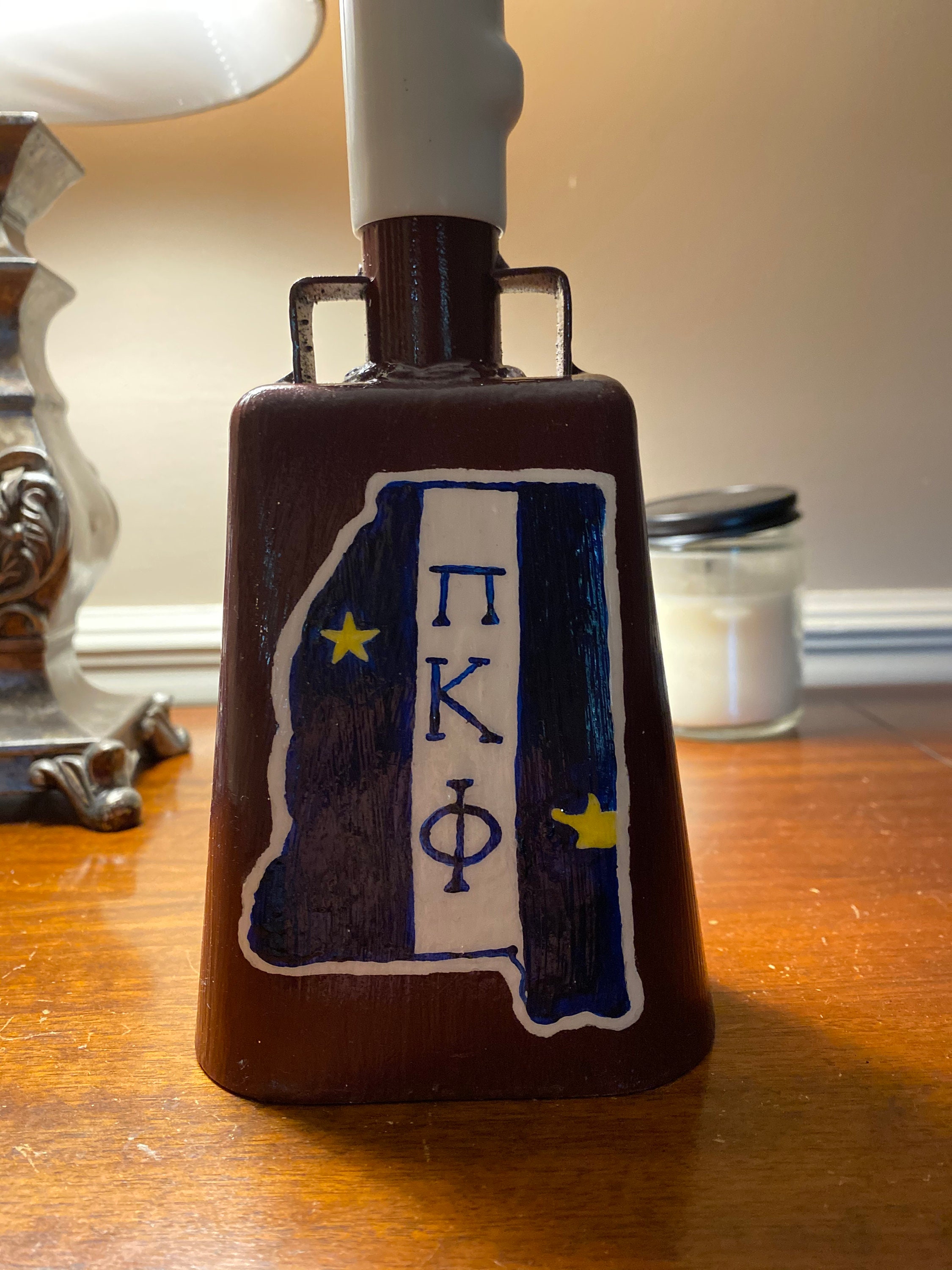 Mississippi State Handpainted Cowbell Friends and Family Etsy