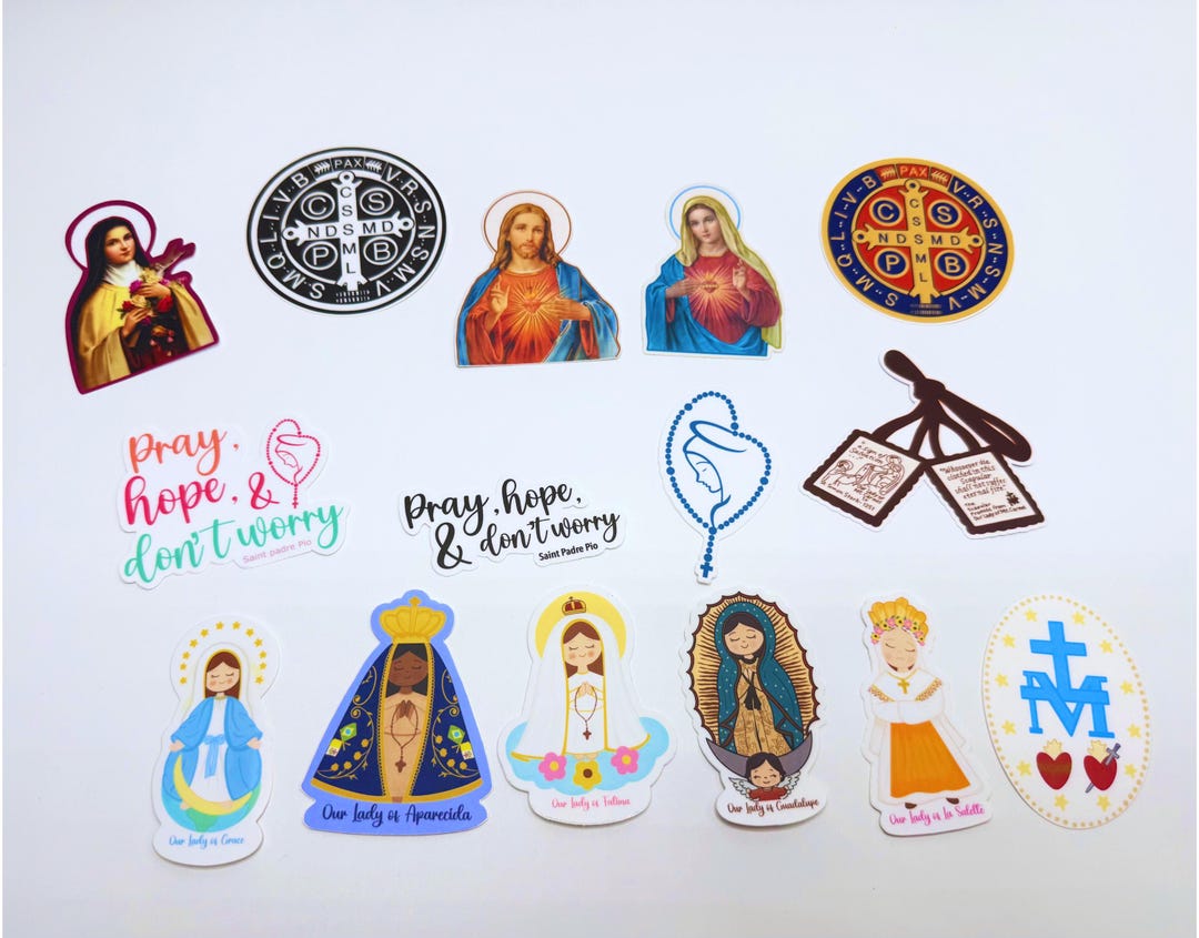 Catholic Vinyl Sticker: Waterproof Die Cut Decal - Etsy