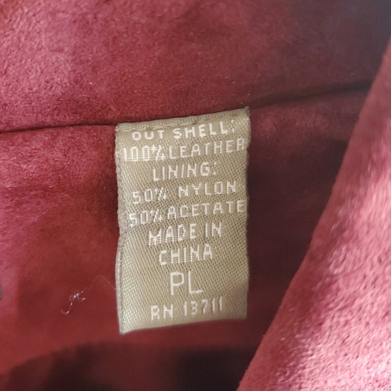 Genuine Leather Suede Jacket - image 9