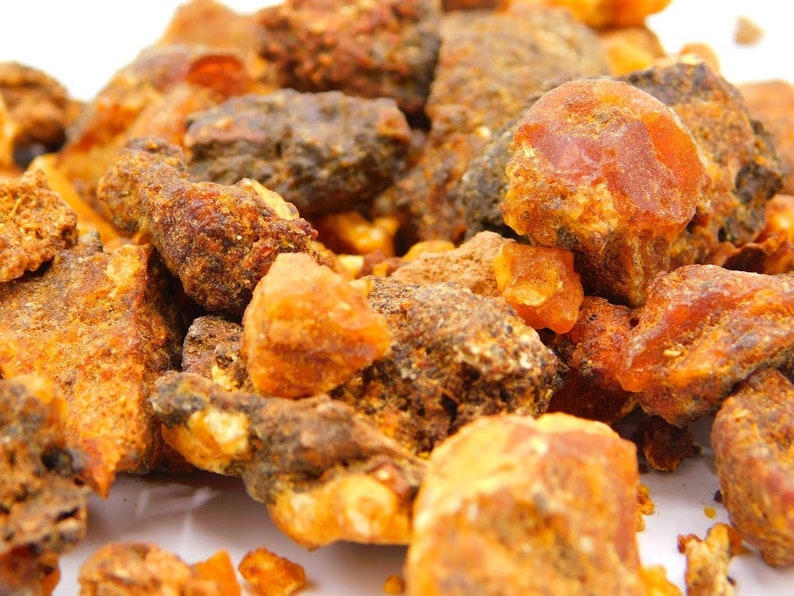 Sweet Myrrh Resin Incense Charcoal Burning Incense Etsy