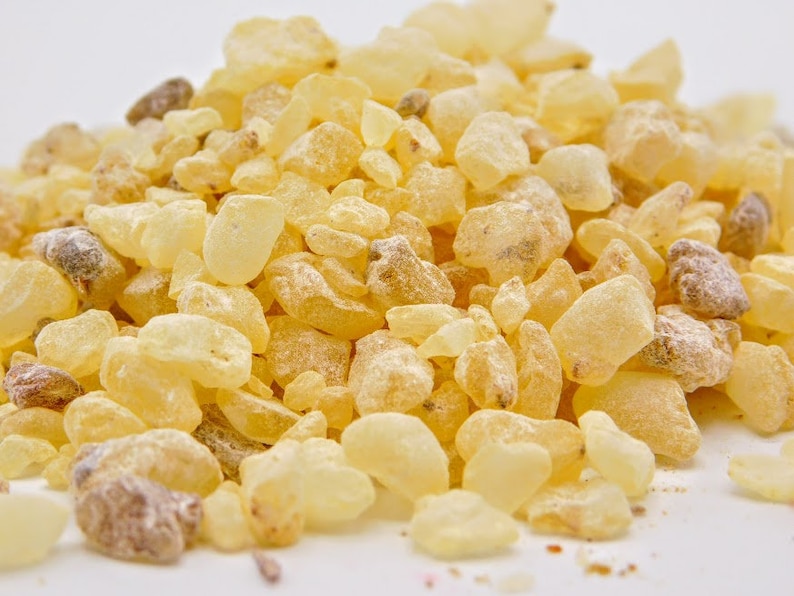 White Copal Resin Incense Charcoal Burning Resin Etsy