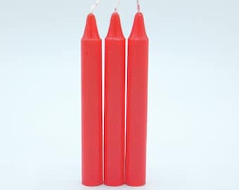 Red Chime Ritual Candle