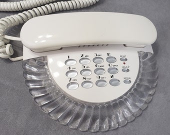 vintage clear phone etsy