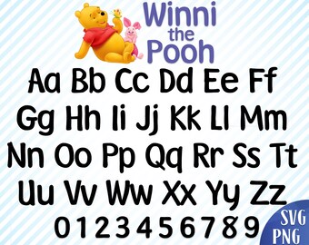 Kids alphabet svg Kids font for Cricut Bold font svg Filled font svg Fat letters for kids party Kids birthday letters Fonts svg for Cricut