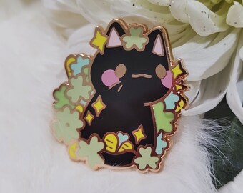 Lucky Cats Enamel Pins