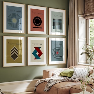 Set of 6 posters Inspired by Christopher Nolan Films, Insomnia, Memento, The Prestige, Tenet, Inception, Interstellar.
