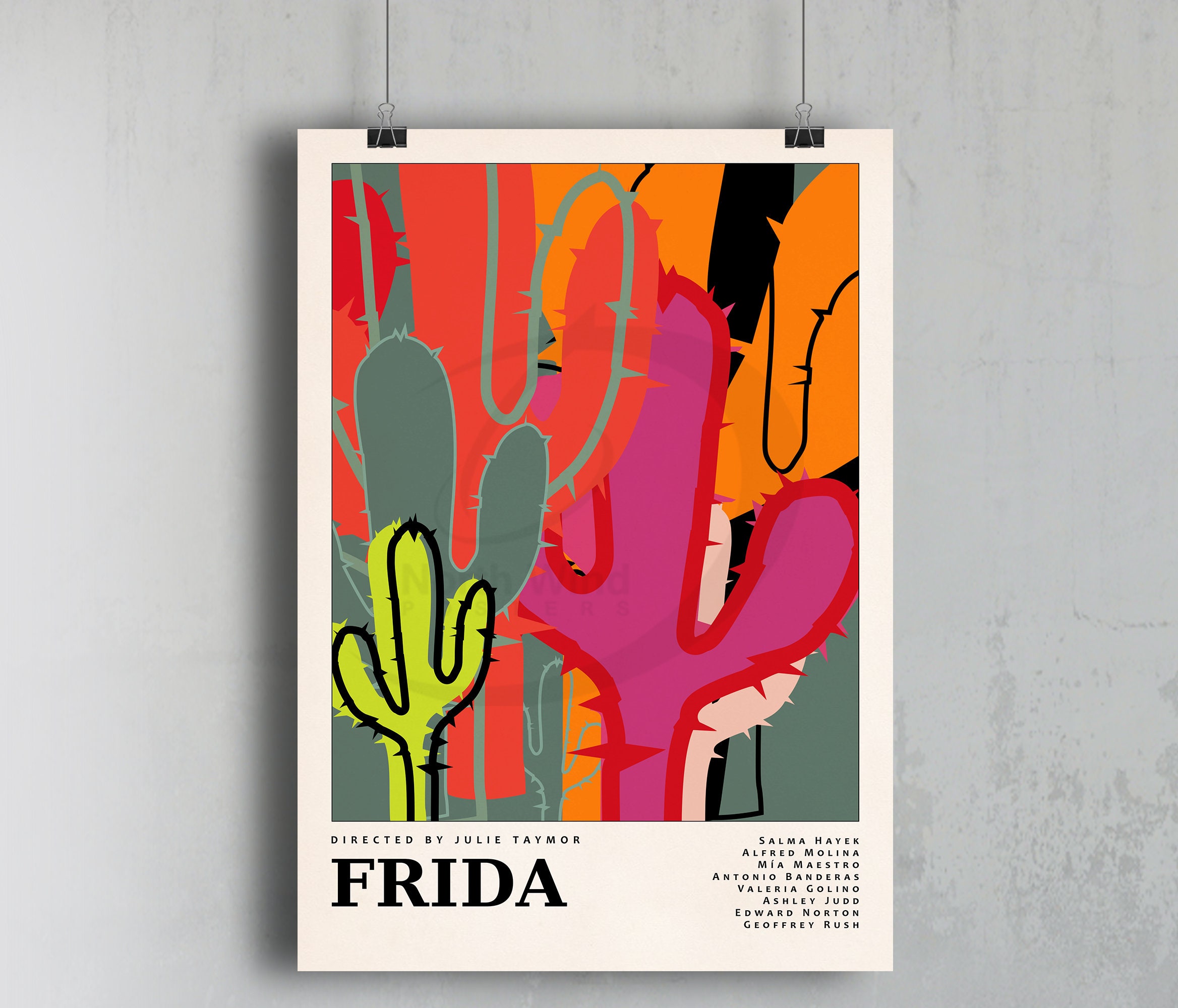 FRIDA, Alternative Movie Poster, Inspired by Julie Taymor Film, Frida  Kahlo, Vintage Poster, Home Decor. -  Sweden