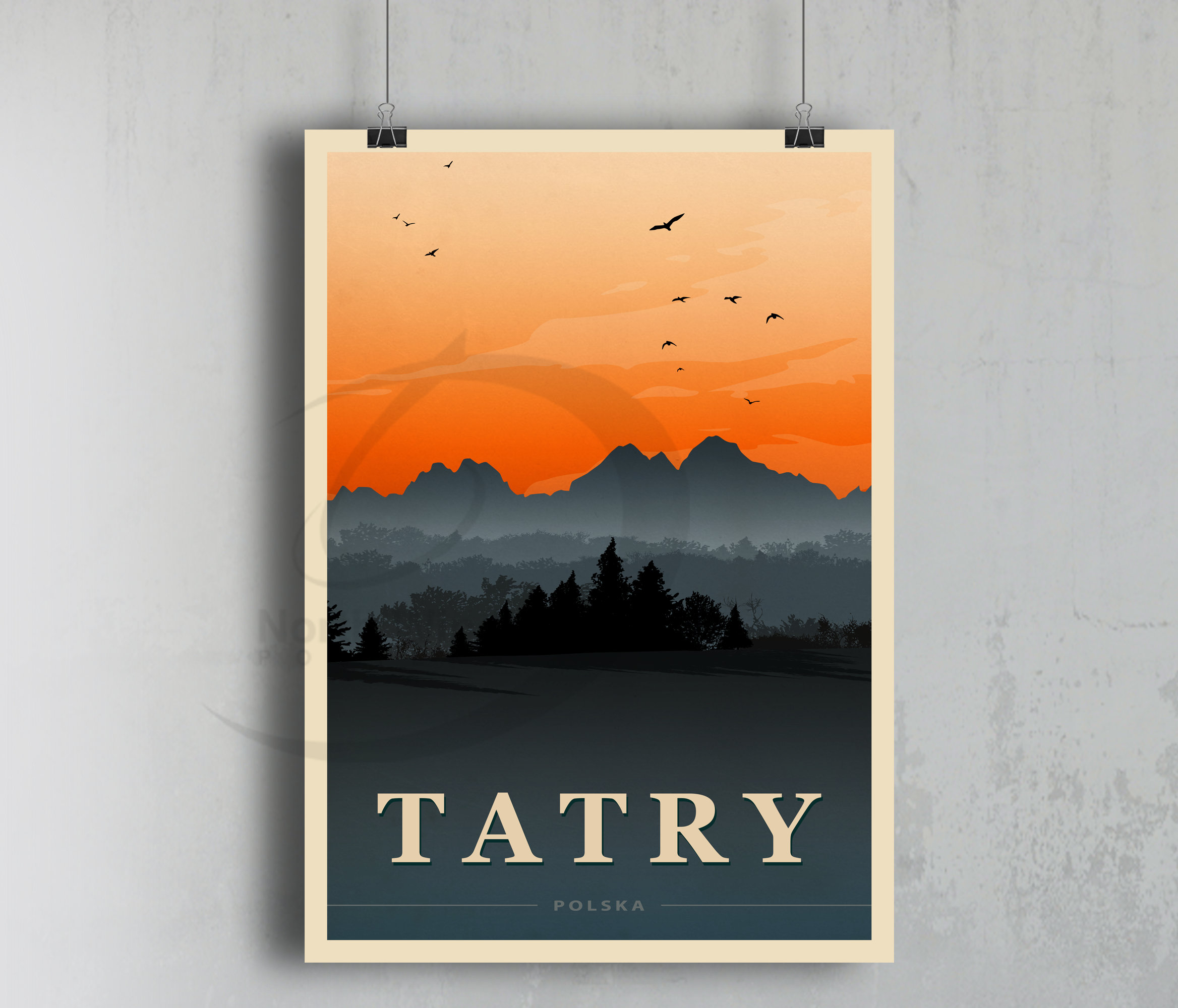 jomfru grund indre Polish Mountains-tatry Polish Poster - Etsy