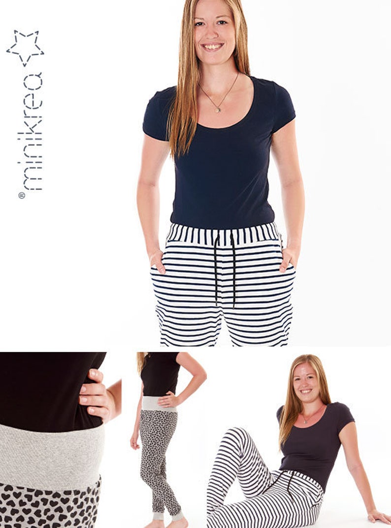 Women's Joggers 70335 PDF Sewing Pattern From Minikrea. Etsy Australia