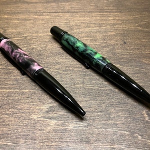 Sierra Twist Pen - Glow-in-the-Dark Resin