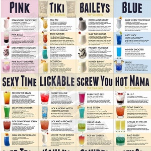 Pop Cocktails Drink PosterBoard 24 x 36 Glorious Cocktail Poster image 1