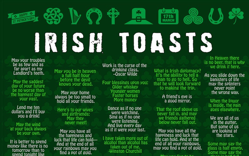 best saint patricks day toasts