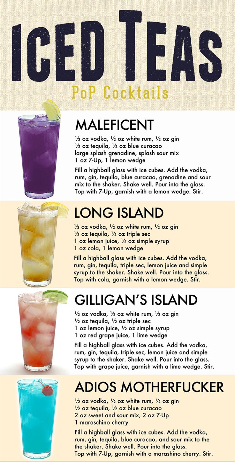 Pop Cocktails Drink PosterBoard 24 x 36 Glorious Cocktail Poster image 2