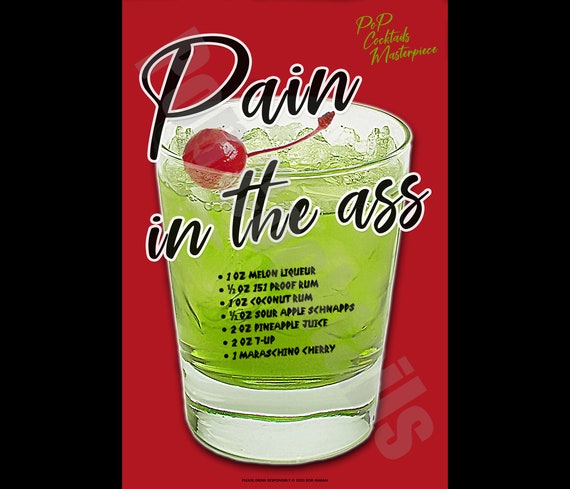 Pop Cocktails Drink Posterboard 24 X 36 Glorious Cocktail Poster