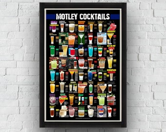 MOTLEY Cocktail Poster - Digital Download!