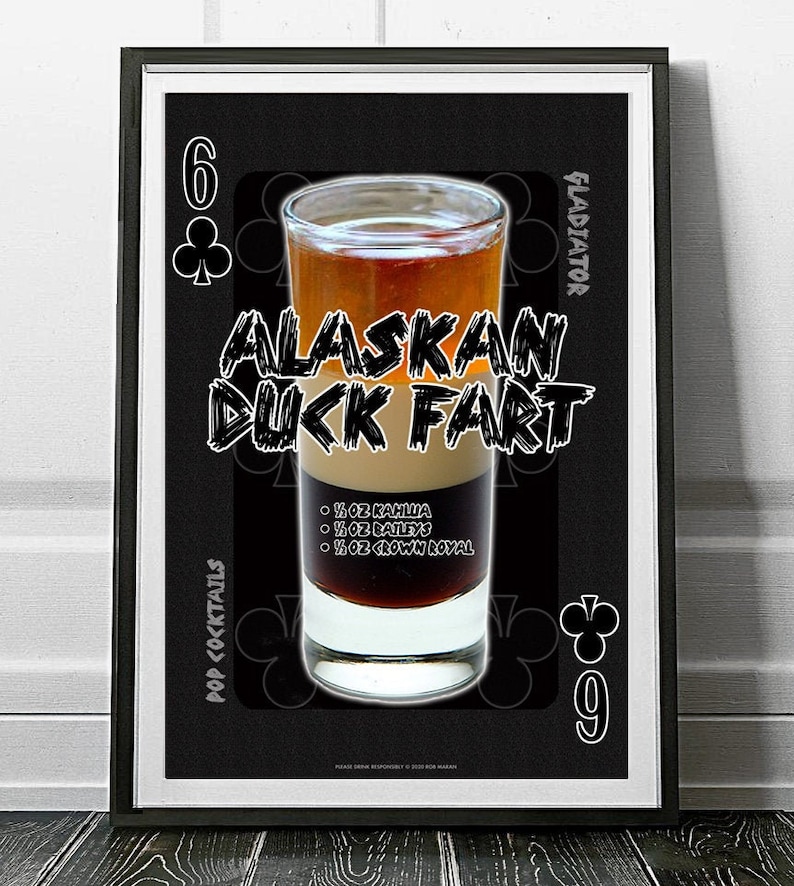 Alaska Entenfurz Cocktail Poster Bild 1