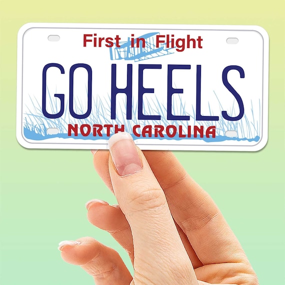 UNC Logo North Carolina State Decal Sticker 3