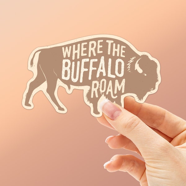 Yellowstone Bison Decals Etsy