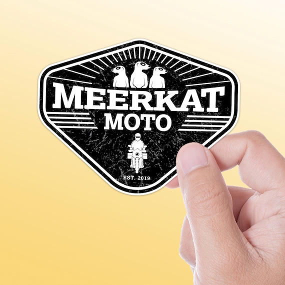 Sticker Motorrad 