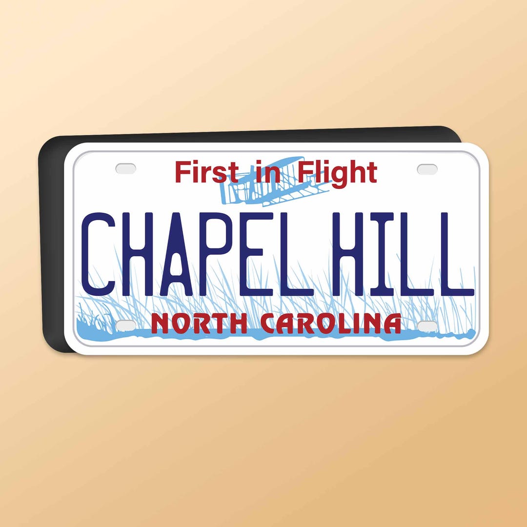 North Carolina Tar Heels Team Magnet - 6 Inch Blue NCAA Car & Fridge Magnet