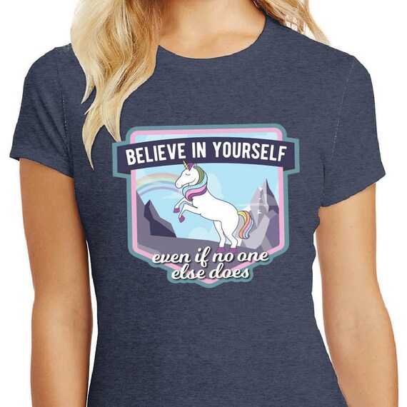 shirt Womens Cute Unicorn Shirt | Etsy