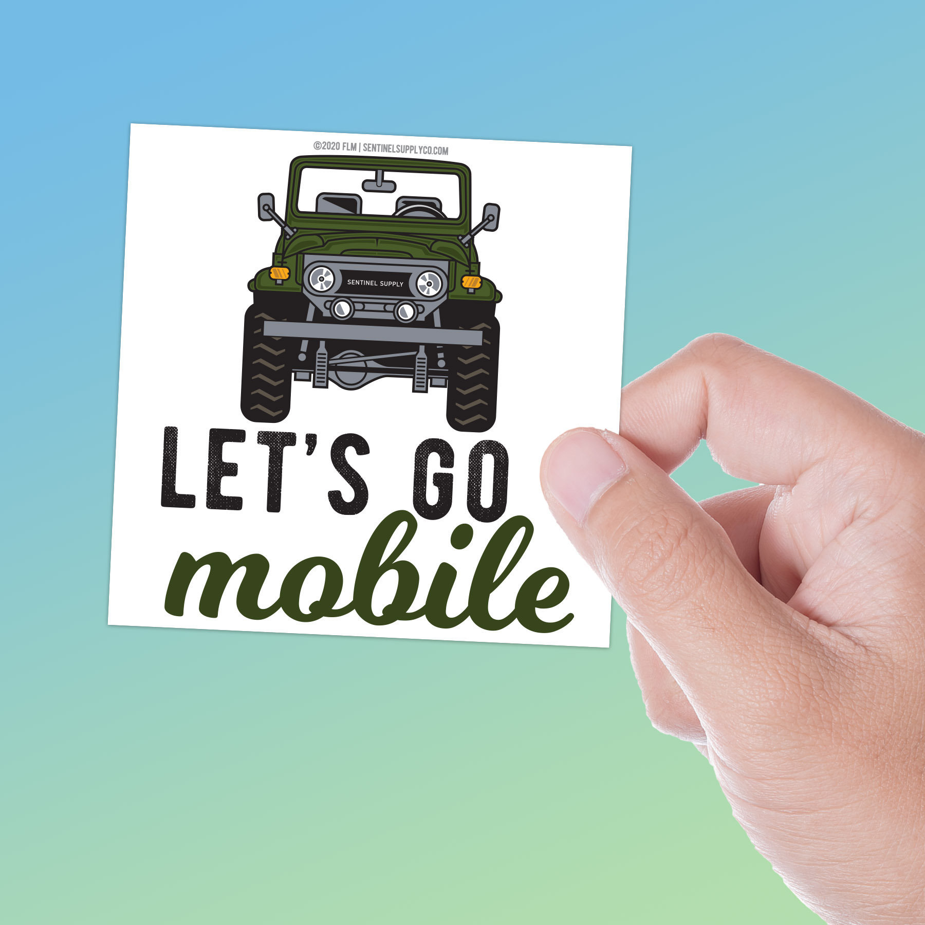 Lets Go Mobile Toyota Land Cruiser Fj40 Offroad Sticker Etsy