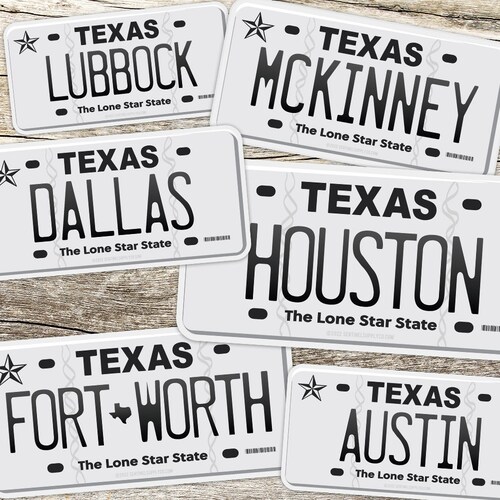 Austin TX Love Car Vinyl Sticker Add a heart over Houston Texas State Love Decal Fort Worth Dallas San Antonio Made with outdoor vinyl Waco El Paso 