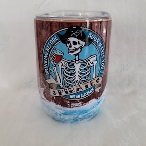 Pirate Skull and Swords Sticker / Pirate Stickers / Halloween Sticker /  Waterproof Sticker / Vinyl / Water Bottle, Laptop, Tumbler Stickers