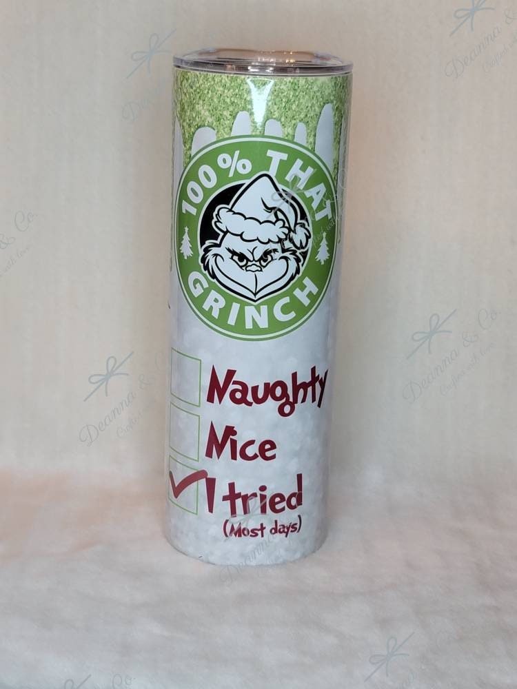 Stink Stunk Grinch Merry Christmas Stainless Tumbler - Teeruto