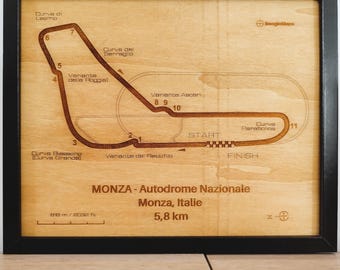 wooden and framed racetrack of most famous racetracks in the world